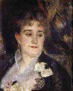 First Portrait of Madame Georges Charpentier Pierre Renoir